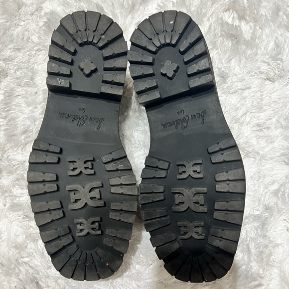 Sam Edelman Black Loafers with Gold Accent - Picture 8 of 11